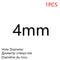 Punching Leather Hole Punch Round Steel Leather Craft Hollow Hole Punch 1mm-30mm for Metal Gaskets Leather Plastic Rubber