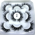 2022 New 5 pairs natural false eyelashes fake lashes long makeup 3d mink lashes eyelash extension mink eyelashes short eyelashes