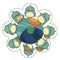 Anime Fidget Spinner Running Finger Hand Gyro Bearing Dynamic Dinosaurs Novel Gifts Cartoon Relief Stress Antistress 2021