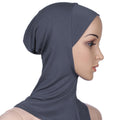Muslim Underscarf Women Modal Hijab Cap Adjustable Muslim Stretchy Turban Full Cover Shawl Cap Full Neck Coverage for Lady