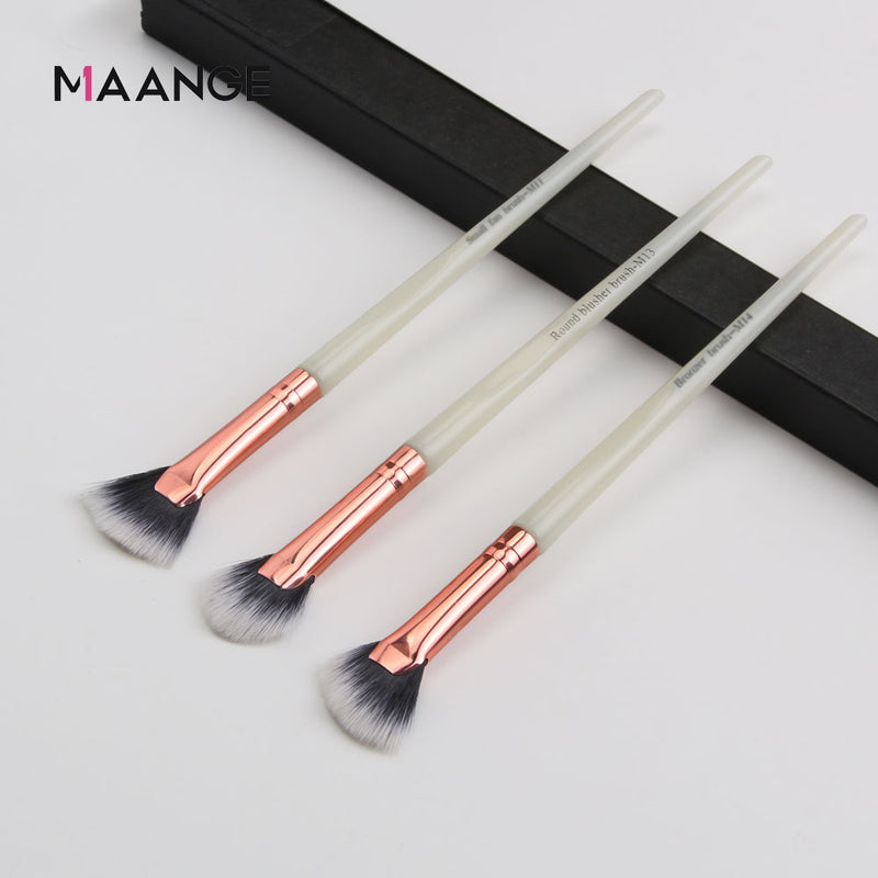 MAANGE Pro 3/5/12 Pcs Makeup Brushes Set Eyeshadow Eyeliner Eyelash Eyebrow Brush Beauty Make up Blending Tools Maquiagem