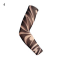 1PC Street Tattoo Arm Sleeves Sun UV Protection Arm Cover Seamless Outdoor Basketball Riding Sunscreen Arm Sleeves For Men Women