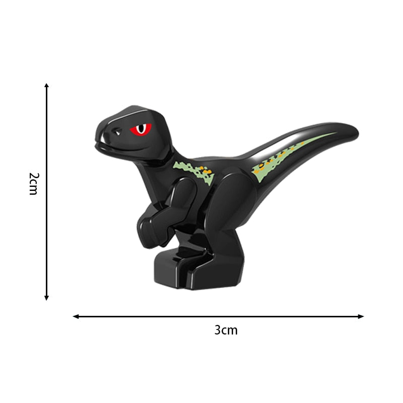 Jurassic Dinosaur Park Indominus Rex DIY Blocks Dinosaurs Tyrannosaurus Rex Tiny Models Building Block Kid Toys Animals Set Gift