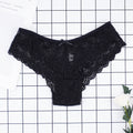 Fashion Sexy Full Lace Panties Transparent Women Briefs Female Hollow Out Low Cut Panty Breathable Bow Wholesale Underwear