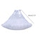 Women Lolita Cosplay Petticoat A-Line Puffy Tutu Skirt Layered Tulle Ballet Dance Pettiskirts Big Bowknot Underskirt