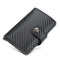 New Men women smart wallet Credit Bank card holder fashion purse Aluminum alloy Business Casual Mini wallet Brand PU Purse
