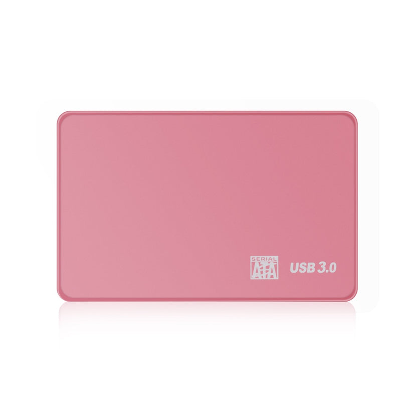 TISHRIC HDD Case External Hard Drive Optibay Enclosure 2.5 Hard Disk Case HDD Box USB 3/2 Sata to USB Multicolor Hard Drive Box