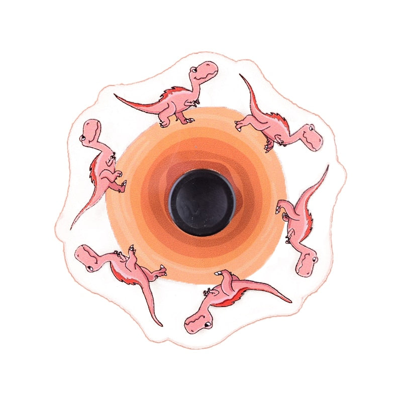 Whirling Running Animation Fidget Spinner Gyro Cartoon Anime Running Dynamic Hand Spinner for Children Adult Stress Relief Toys
