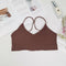 High Elastic Bra Women Gathering Bralette Push Up Bra Summer Anti-light Korean Style Wild Bra Tube Top Sexy No Rims Lingerie