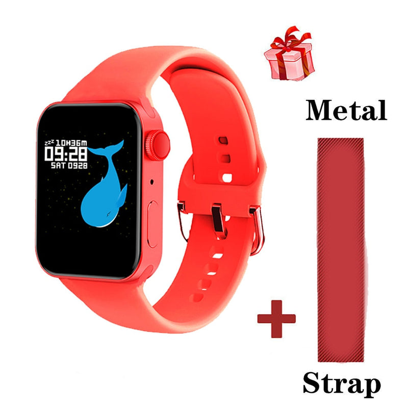 IWO Series 7 Smart Watch DIY Face Heart Rate Men Women Fitness Tracker Smartwatch For Android Xiaomi IOS Phone PK I7 X8 T700 Max