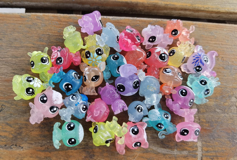 15PCS Littlest Pet Baby Shop LPS Tiniest Mini Figure Original Super Tiny Animal Sheep Bird Bunny Kids Toy Collectibles