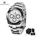 2022 New PAGANI Design Top Brand Men&#39;s Sports Quartz Watches Sapphire Stainless Steel Waterproof Chronograph Luxury Reloj Hombre