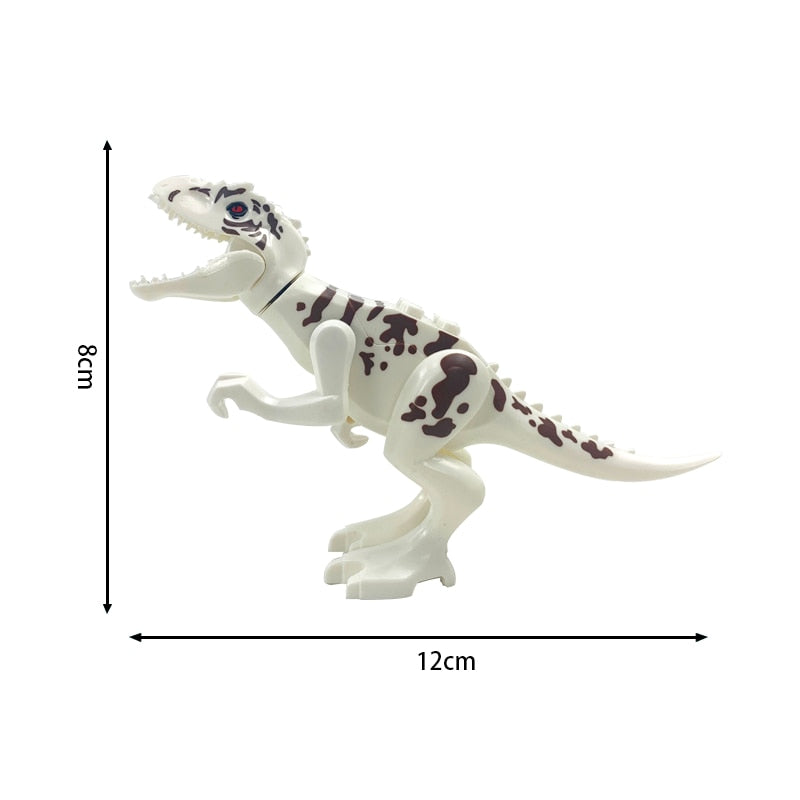 Jurassic Dinosaur Park Indominus Rex DIY Blocks Dinosaurs Tyrannosaurus Rex Tiny Models Building Block Kid Toys Animals Set Gift