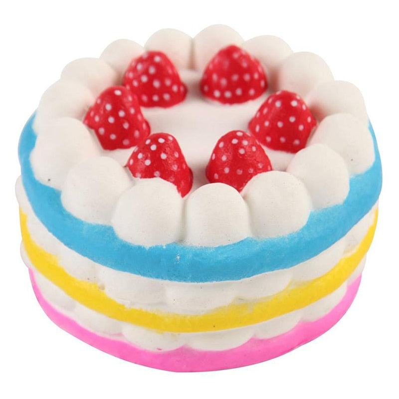 Jumbo Chocolate Biscuits Cheese Cute Squishy Slow Rising Squeeze Squishies Toy Scented Stress Relief Toys Gift for Kids