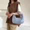 2022 Fashion woven bag luxury designer handbag brand women tote bag lady shoulder bags PU spring bags leather casual handbag