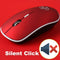 iMice Wireless Mouse Silent Computer Mouse 1600 DPI Ergonomic Mause Noiseless Sound USB PC Mice Mute Wireless Mice for Laptop
