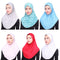 One Piece Amira Hijab Muslim Women Print Head Scarf Wrap Shawl Pull On Ready To Wear Hijabs Islamic Niab Nikab Instant Headscarf
