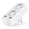 European style dual socket with dual USB 5V 2A output, plug adapter, free shipping