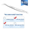 NAGARAKU Eyelash Extension Tweezers False Eyelashes Makeup Stainless Steel Professional Tweezer 3D Accurate Pincet