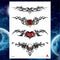 Girls Bracelet Chains Rose Tattoo Stickers Butterfly Body Arm Totem Tattoos Temporary Women Wrist Sexy Black Fake Tatoos