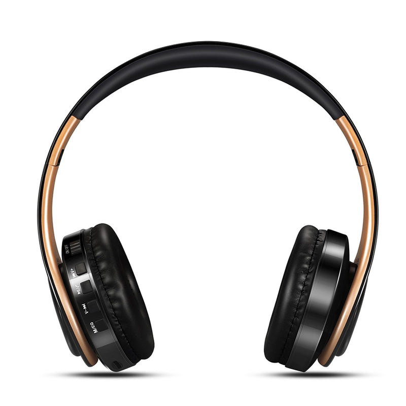 HIFI Stereo Earphones Bluetooth Headphone Music Headset FM and Support SD Card with Mic for Mobile XiaoMi Iphone Sumsamg Tablet