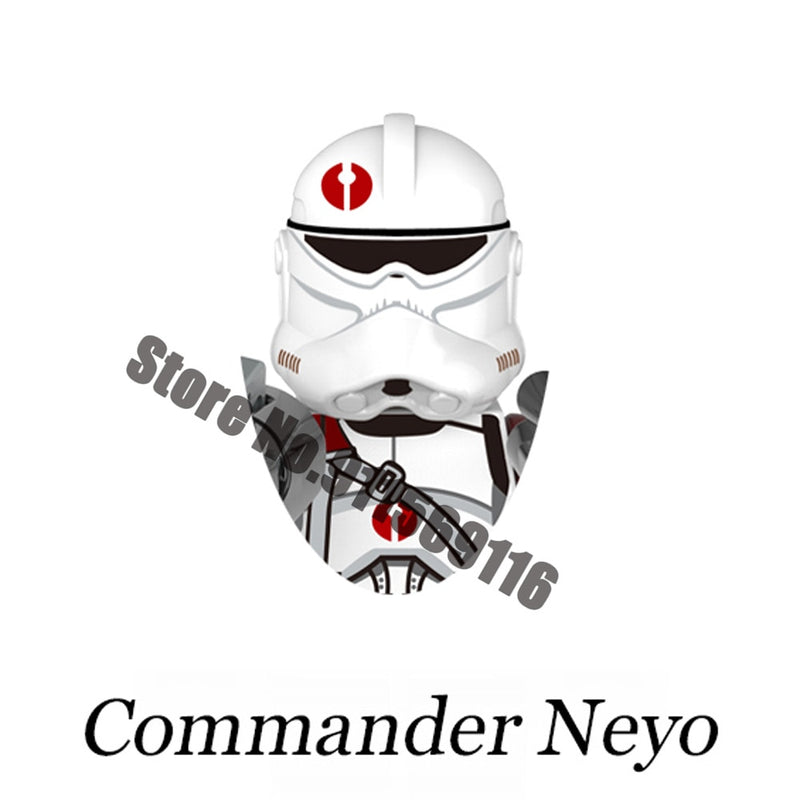 Disney Republic Commando Clone 501st Troopers Building Blocks Force 99 Scorch Sev Crosshair Wrecker Bricks Figures Toys