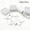 34 Pieces/Box Reusable Self-Adhesive Glue-Free Eyelash Glue Strip False Eyelashes Makeup Tools No Glue eyelashes Hypoallergenic