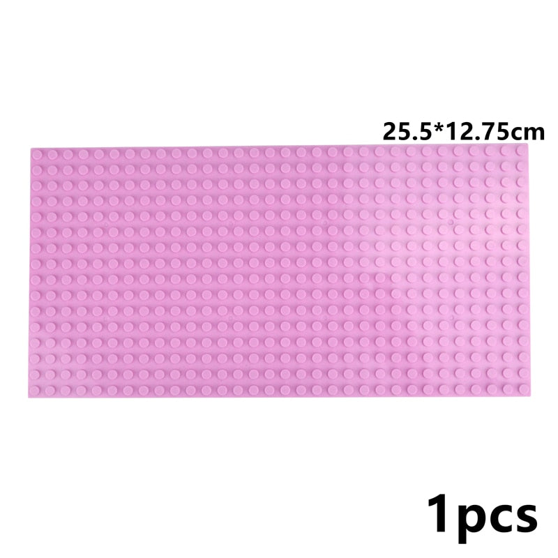 32x32 32x16 Dots Classic Base Plates Blocks Small Size DIY Bricks Baseplates ABS Plastic Assembly Plate Blocks For Children Kids