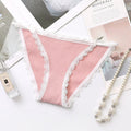 BZEL Sexy Women&#39;s Panties Breathable Cotton Underwear Sweet Lace Lingerie Cute Female Briefs Comfort Striped Underpants Hot Sale
