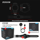 New 2021 Zeblaze Stratos Sports Smart Watch gps GPS GLONASS GALILEO Heart Rate SpO2 VO2max Stress 25 days Battery Life WR 5 ATM