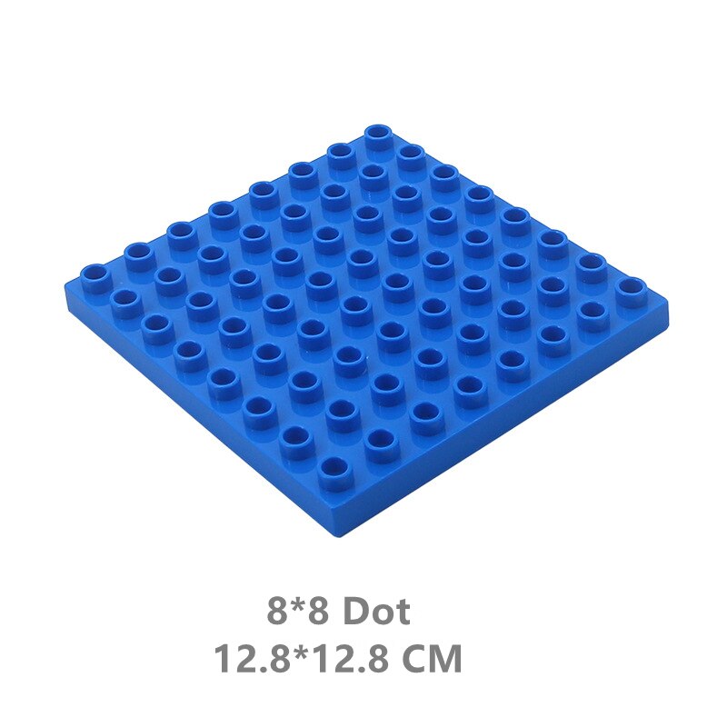 5 Sizes Big Building Plastic Blocks Base Plates Assembly Figures Comptatible Large Bricks Classic Baseplates Children Kids Toys
