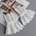 New Fake sleeves autumn winter wild sweater decorative sleeves pleated wrist Pleated organ fake sleeves universal fake cuff