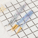 3Pcs Acrylic French Stripe Nail Art Liner Brush Set 3D Tips Manicure Ultra-thin Line Drawing Pen UV Gel Brushes Painting Tools