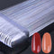 Clear Nature Black False Tips For Nail Art Display Oval Fan Style Nail Swatch Polish Stand Tips Practice Manicure Tools BEA23-2