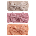 3pcs/lot Cable Knit Baby Girl Headband Bandeau Bebe Nylon Headbands for Newborn Girls Elastic Hair Band Baby Hair Accessories