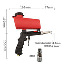 Anti-rust Sandblaster Handheld Pneumatic Sand Blasting Machine Glass Tombstone Sprayer Sandblasting Machine with Small Nozzle