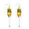 Earring For Women Resin Lollipop Drop Earrings Children Jewelry Custom Made Handmade Cute Girls Cotton Candy Gift