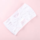 32 Colors Cable Bow Baby Headband for Child Bowknot Headwear Cables Turban for Kids Elastic Headwrap Baby Hair Accessories