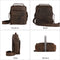 JOYIR New Genuine Leather Men Vintage Handbags Small Flap Men&