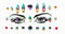 3D Sexy  face tattoo stickers Temporary tattoos  glitter fake tattoo  rhinestones for woman  Party face Jewels tatoo