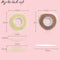 600Pcs/box Big  Eyelid Tape Sticker Double Fold Self Adhesive Eyelid Tape Stickers S/L Makeup Clear Beige Invisible Tool