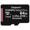 Kingston Memory Card 128GB 32GB Micro SD TF 64GB 256GB MicroSD SDCS2 100MB/S Reading Speed Class 10 Flash Card SD