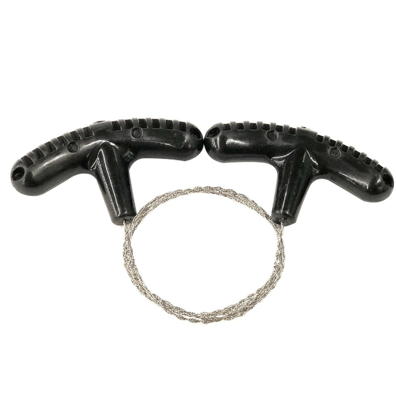 Outdoor Manual Hand Steel Wire Saw Survival Tools Hand Chain Saw Cutter Portable Travel Camping Emergency Gear Steel Wire Kits