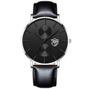 reloj hombre 2022 Mens Fashion Ultra-thin Watches Men Business Casual Stainless Steel Mesh Belt Quartz Watch relogio masculino