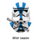 DISNEY ARC Clone Troopers Building Blocks LUKE Skywalker Mandalorians Boba Fett Palpatine Yoda R2D2 Bricks Action Figures Toys