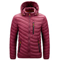Men&#39;s 2021 Autumn Winter Classic Hooded Warm Parkas Jacket Coat Men Outwear Casual Vintage Detachable Hat Outfits Warm Parka Men