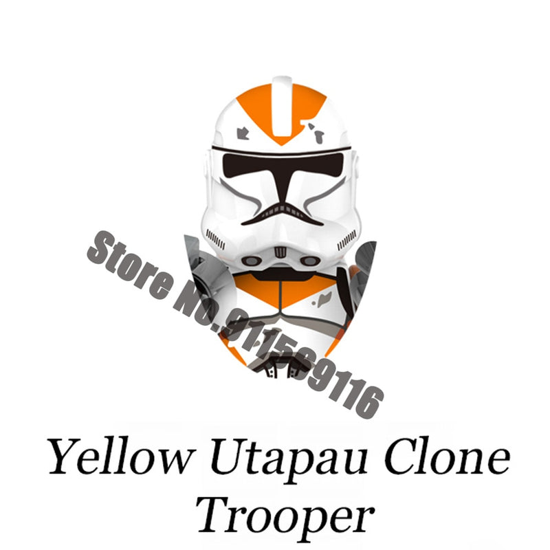 DISNEY ARC Clone Troopers Building Blocks LUKE Skywalker Mandalorians Boba Fett Palpatine Yoda R2D2 Bricks Action Figures Toys