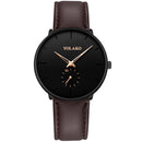 2022 Mens Fashion Minimalist Watches Men Business Casual Quartz Watch Simple Male Stainless Steel Mesh Band Clock reloj hombre