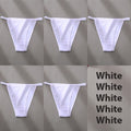 5PCS/Set Sexy Underwear Cotton Panties Women Lingerie Female Underpants Hoop Design Waistband Briefs Intimate Bikini Panty Woman