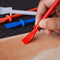 YOMDID 2PCS Leather Gluing Tool DIY Handcraft Glue Application Tools For Leather PP Practical ferramentas manuais Random Color
